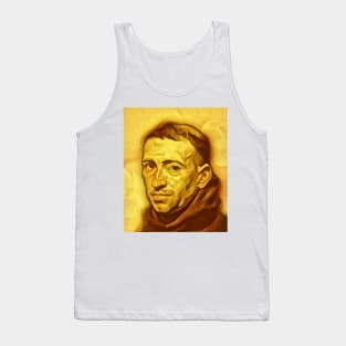 William of Ockham Golden Portrait | William of Ockham Artwork 5 Tank Top